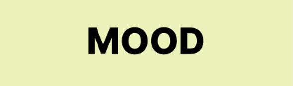MOOD mobile ticketing app logo on a pale green background